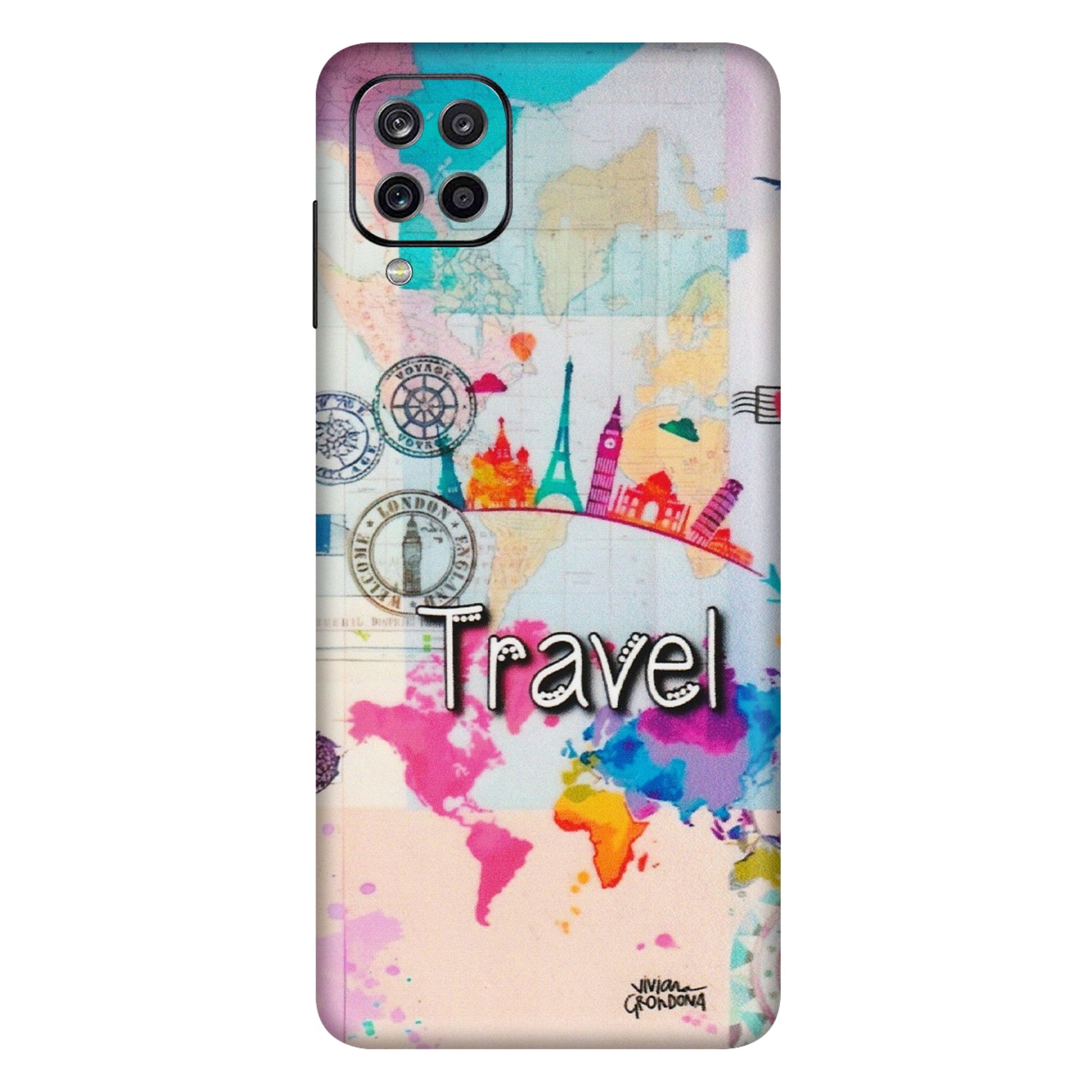 Samsung A/S Series Phone Skins (All Models) - Travel The Wonders - Matte Finish (M-108) Samsung Galaxy A12