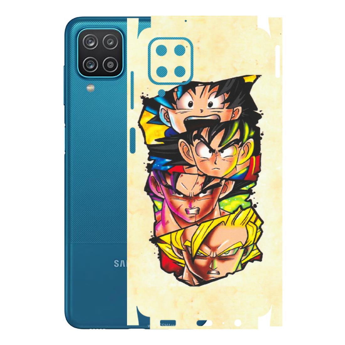Samsung A/S Series Phone Skins (All Models) - Angry Multi Anime - Matte Finish (M-113) Samsung Galaxy A12