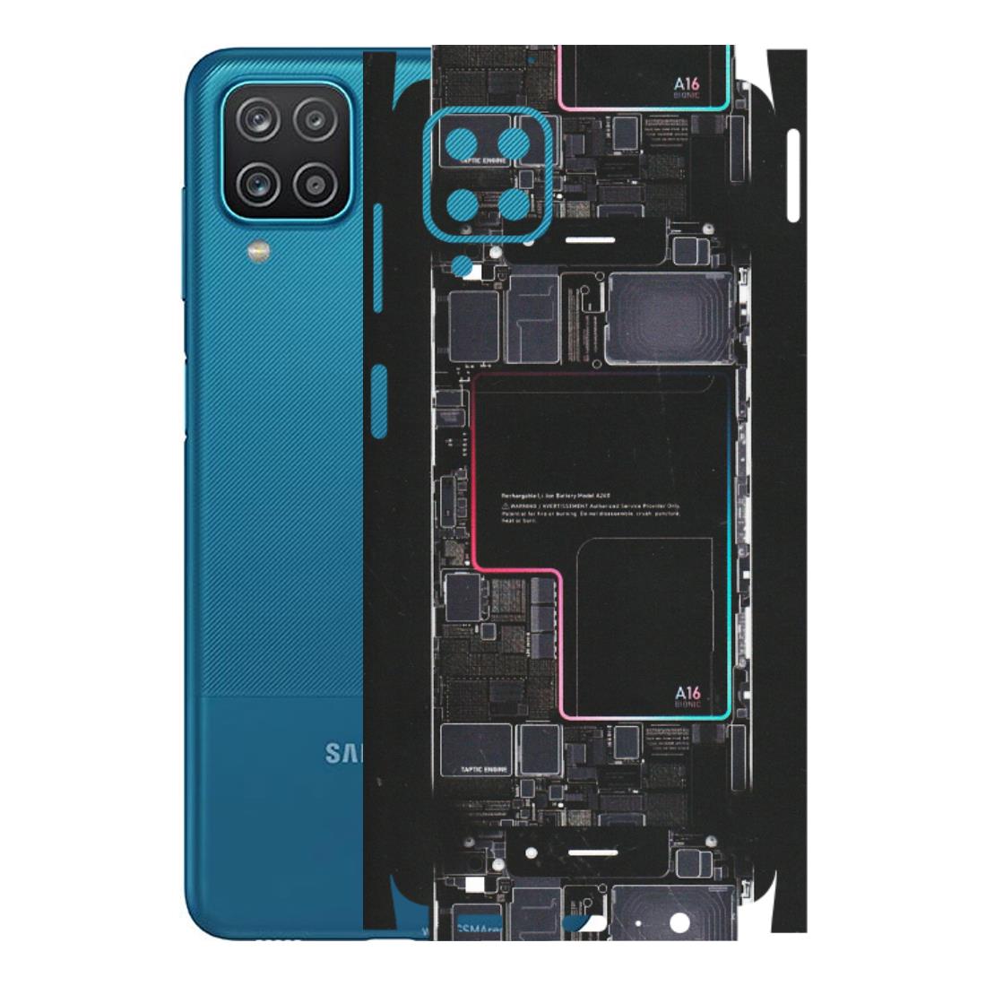 Samsung A/S Series Phone Skins (All Models) - Motherboard Circuit Layout - Matte Finish (M-117) Samsung Galaxy A12