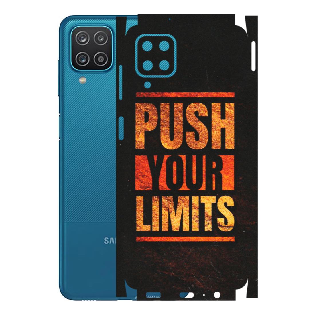 Samsung A/S Series Phone Skins (All Models) - Push Your Limits - Matte Finish (M-118) Samsung Galaxy A12