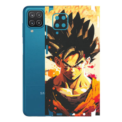 Samsung A/S Series Phone Skins (All Models) - Angry Goku - Matte Finish (M-12) Samsung Galaxy A12