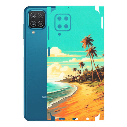 Samsung A/S Series Phone Skins (All Models) - Miami Beach - Matte Finish (M-136) Samsung Galaxy A12