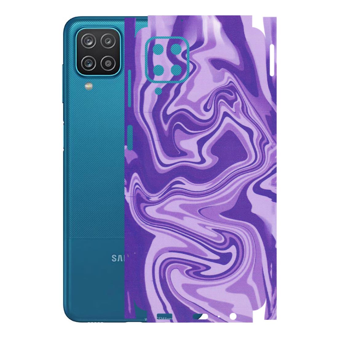 Samsung A/S Series Phone Skins (All Models) - Hazy Purple Nights - Matte Finish (M-14) Samsung Galaxy A12