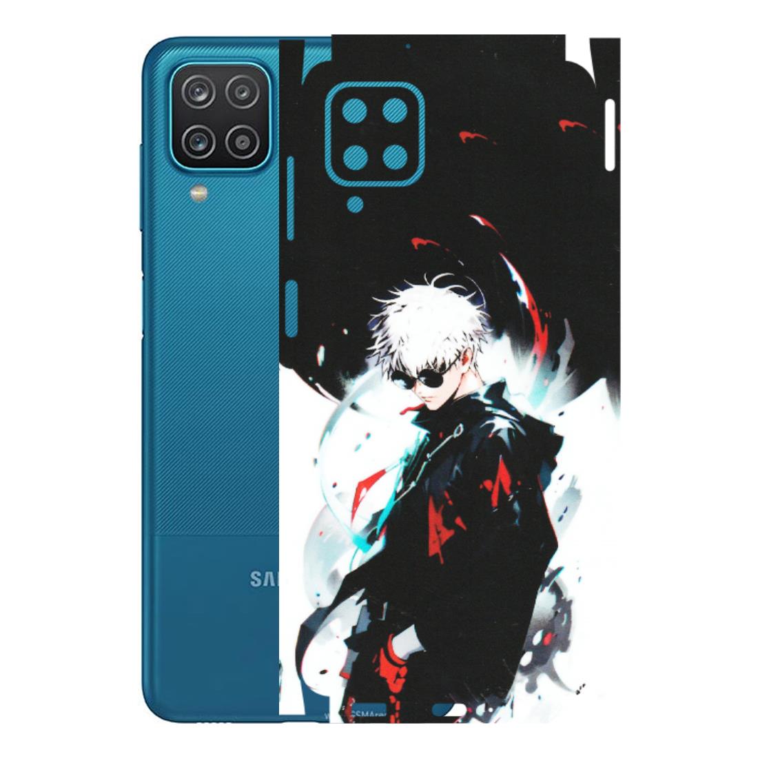 Samsung A/S Series Phone Skins (All Models) - Gojo Powerful Charater Kaisen Anime - Matte Finish (M-144) Samsung Galaxy A12