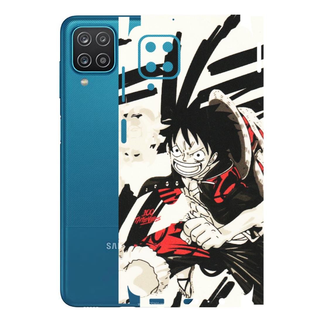Samsung A/S Series Phone Skins (All Models) - Monkey D.Luffy Manga Anime - Matte Finish (M-145) Samsung Galaxy A12