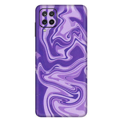 Samsung A/S Series Phone Skins (All Models) - Hazy Purple Nights - Matte Finish (M-14) Samsung Galaxy A12
