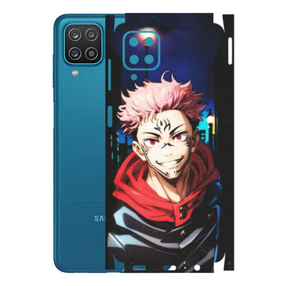 Samsung A/S Series Phone Skins (All Models) - Yuji Itadori Funny Face Anime - Matte Finish (M-152) Samsung Galaxy A12