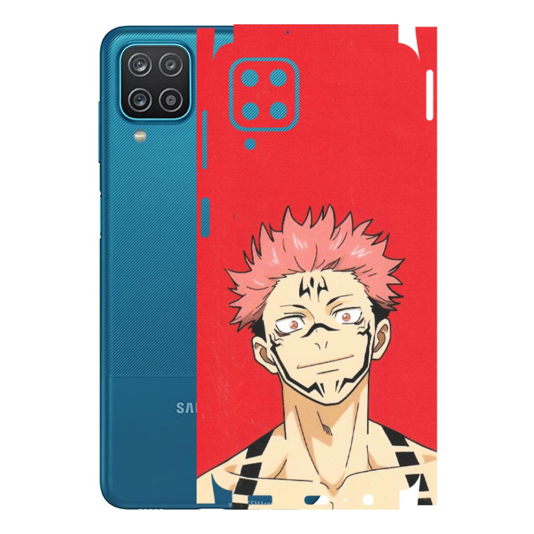 Samsung A/S Series Phone Skins (All Models) - Ryomen Sukuna Fun Anime - Matte Finish (M-153) Samsung Galaxy A12