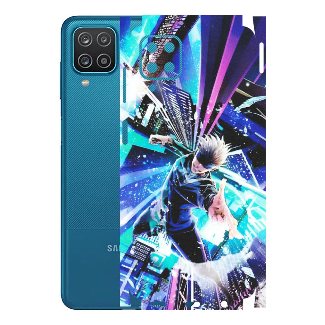 Samsung A/S Series Phone Skins (All Models) - Manga Action Jujustu Kaisen Anime - Matte Finish (M-155) Samsung Galaxy A12