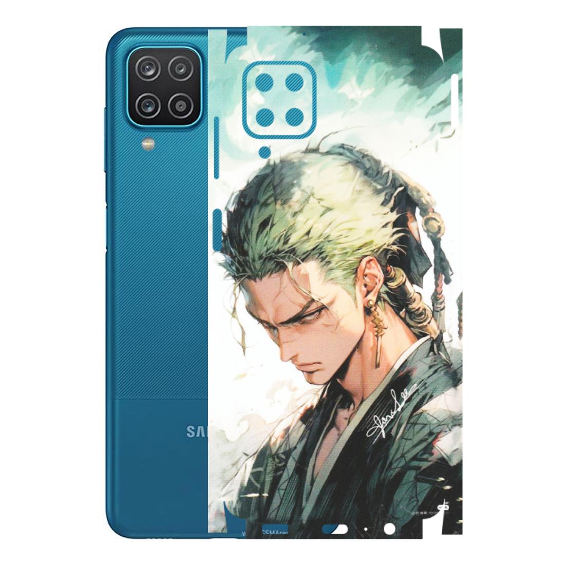 Samsung A/S Series Phone Skins (All Models) - Pirate Hunter One Piece Anime - Matte Finish (M-157) Samsung Galaxy A12