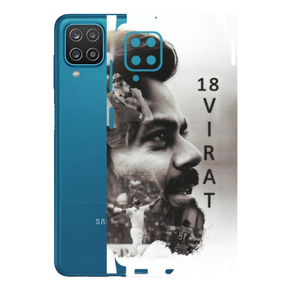 Samsung A/S Series Phone Skins (All Models) - Virat Kohli Cricketer - Matte Finish (M-163) Samsung Galaxy A12