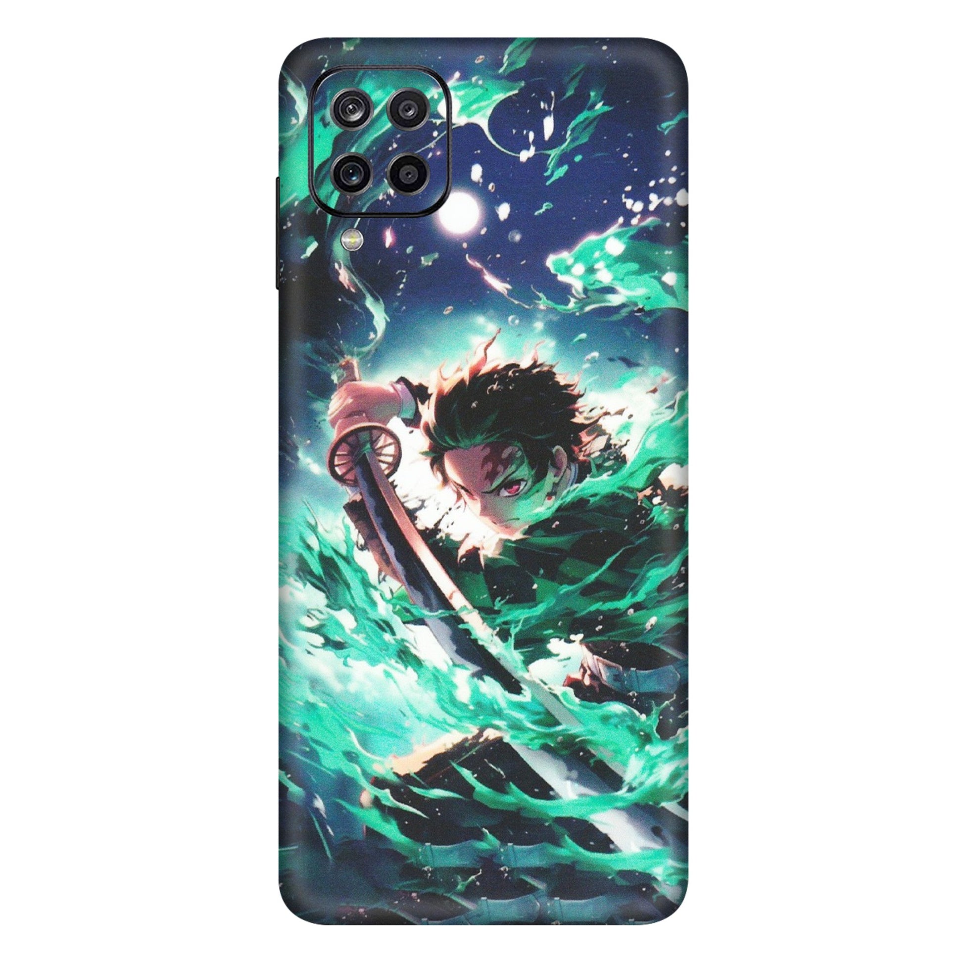 Samsung A/S Series Phone Skins (All Models) - Sword Fighter Anime - Matte Finish (M-29) Samsung Galaxy A12