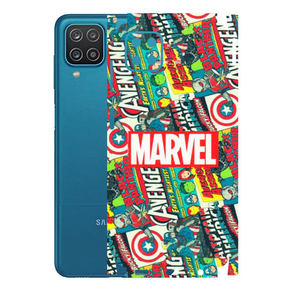 Samsung A/S Series Phone Skins (All Models) - Marvel Comic Lover - Matte Finish (M-30) Samsung Galaxy A12