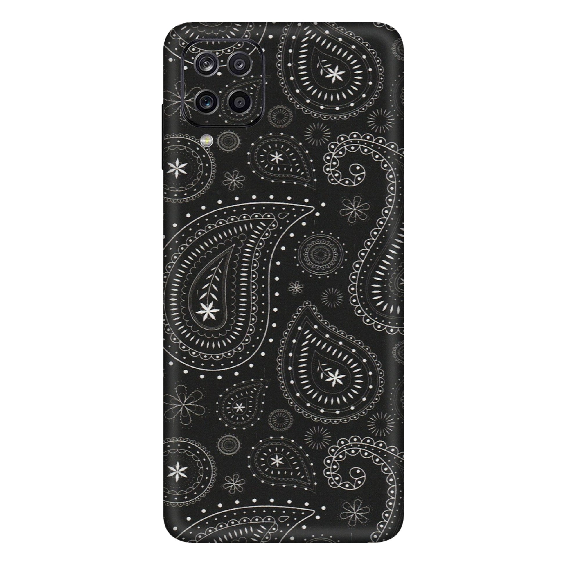Samsung A/S Series Phone Skins (All Models) - Black Sober Kerry - Matte Finish (M-37) Samsung Galaxy A12