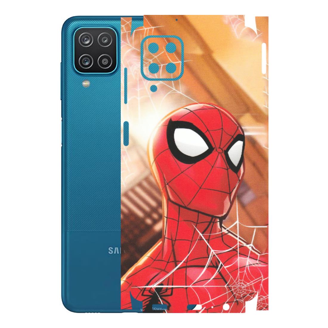 Samsung A/S Series Phone Skins (All Models) - Spiderman Face New - Matte Finish (M-41) Samsung Galaxy A12