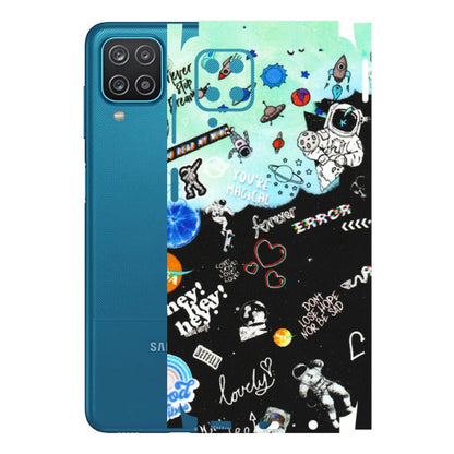 Samsung A/S Series Phone Skins (All Models) - Living In A Space Dream - Matte Finish (M-46) Samsung Galaxy A12