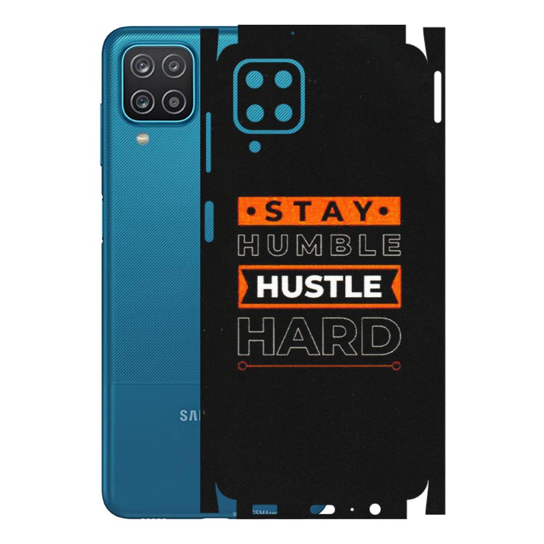 Samsung A/S Series Phone Skins (All Models) - Stay Humble Stay Hard - Matte Finish (M-48) Samsung Galaxy A12