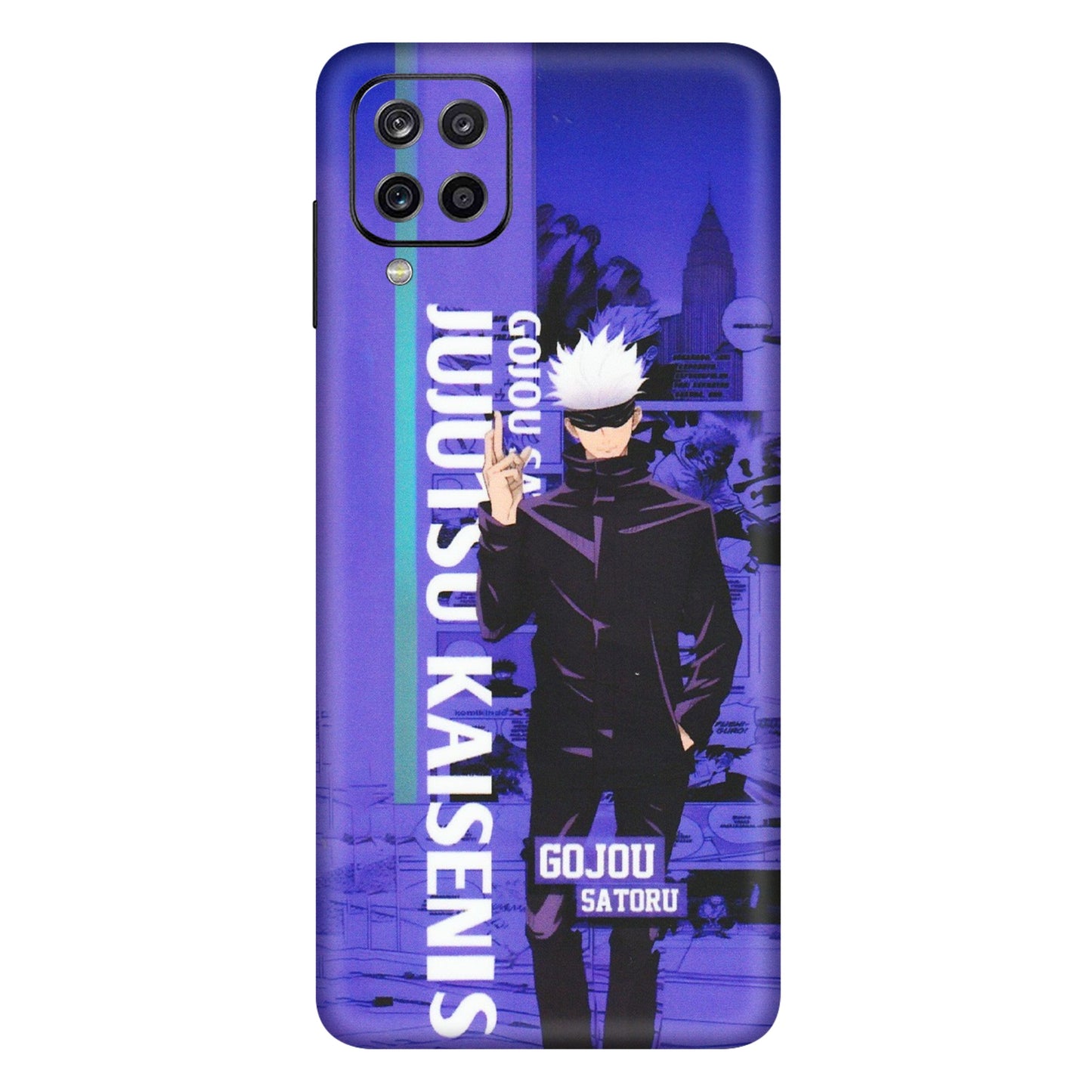 Samsung A/S Series Phone Skins (All Models) - Jujutsu Kaisen Gojo - Matte Finish (M-05) Samsung Galaxy A12