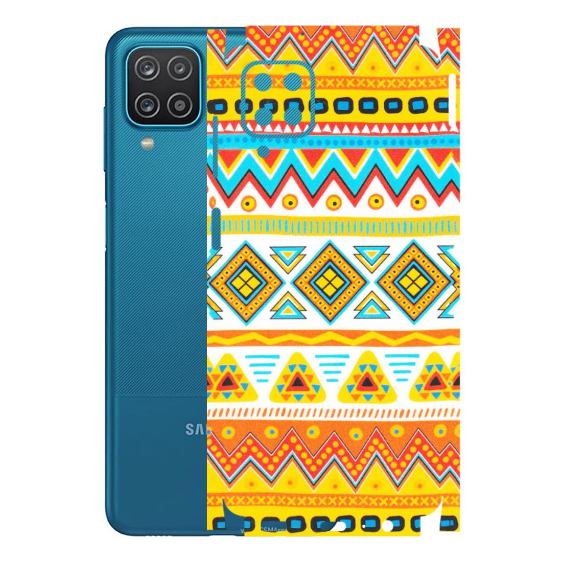 Samsung A/S Series Phone Skins (All Models) - Mexican Abstract - Matte Finish (M-71) Samsung Galaxy A12