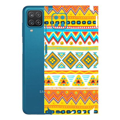 Samsung A/S Series Phone Skins (All Models) - Mexican Abstract - Matte Finish (M-71) Samsung Galaxy A12