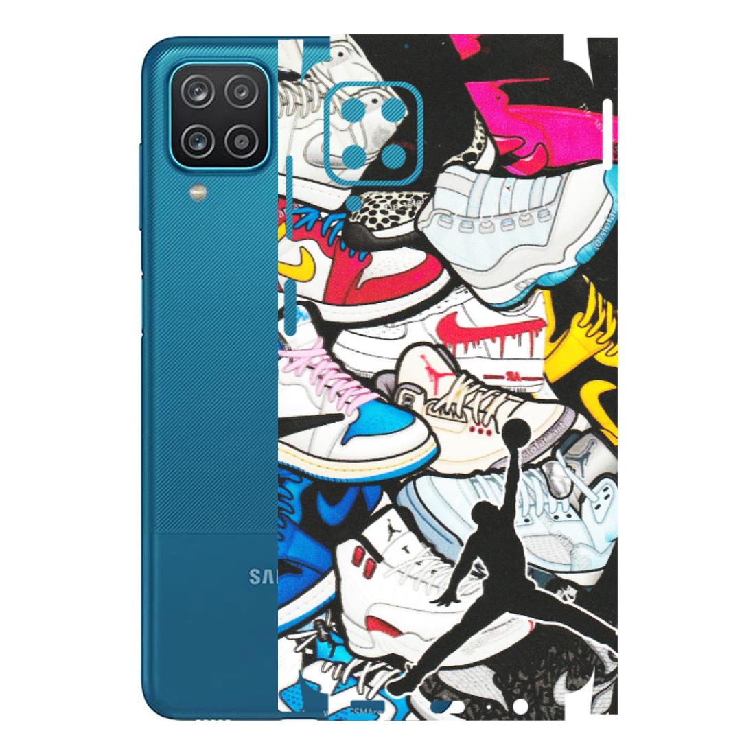 Samsung A/S Series Phone Skins (All Models) - Jordan Sneakers Fan - Matte Finish (M-80) Samsung Galaxy A12