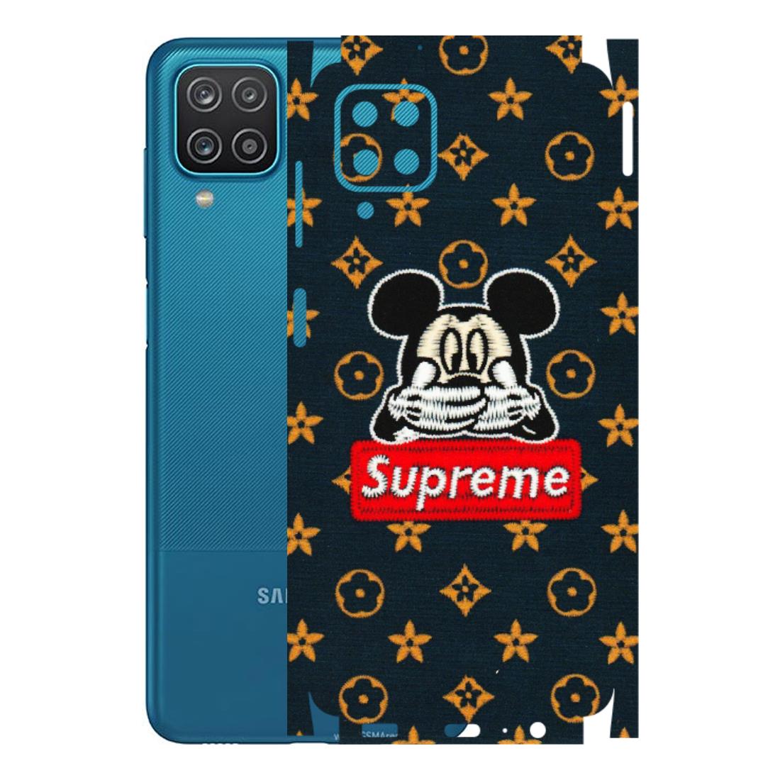 Samsung A/S Series Phone Skins (All Models) - Mickey Supreme - Matte Finish (M-83) Samsung Galaxy A12