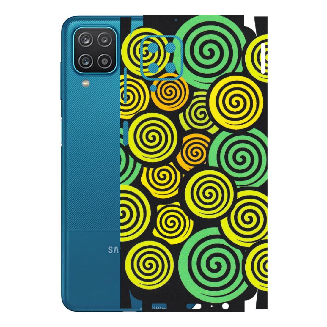 Samsung A/S Series Phone Skins (All Models) - Crazy Spiral - Matte Finish (M-91) Samsung Galaxy A12