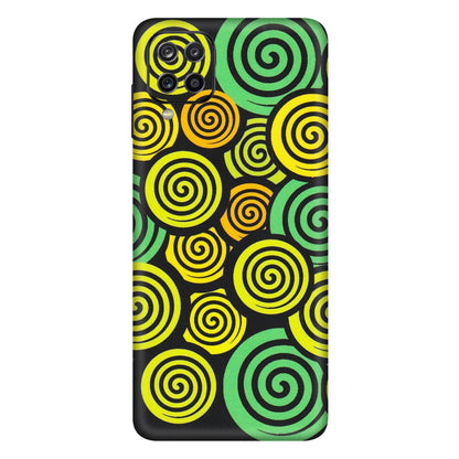 Samsung A/S Series Phone Skins (All Models) - Crazy Spiral - Matte Finish (M-91) Samsung Galaxy A12