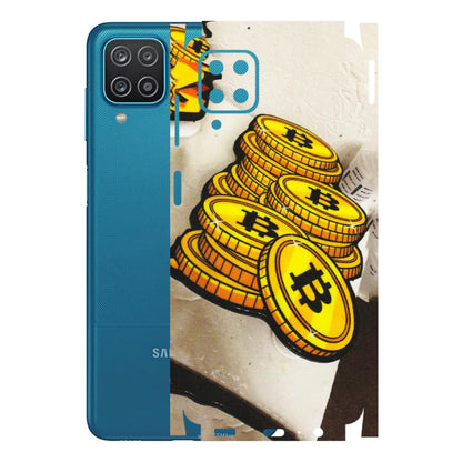 Samsung A/S Series Phone Skins (All Models) - Billionaire Bitcoin Collection - Matte Finish (M-92) Samsung Galaxy A12