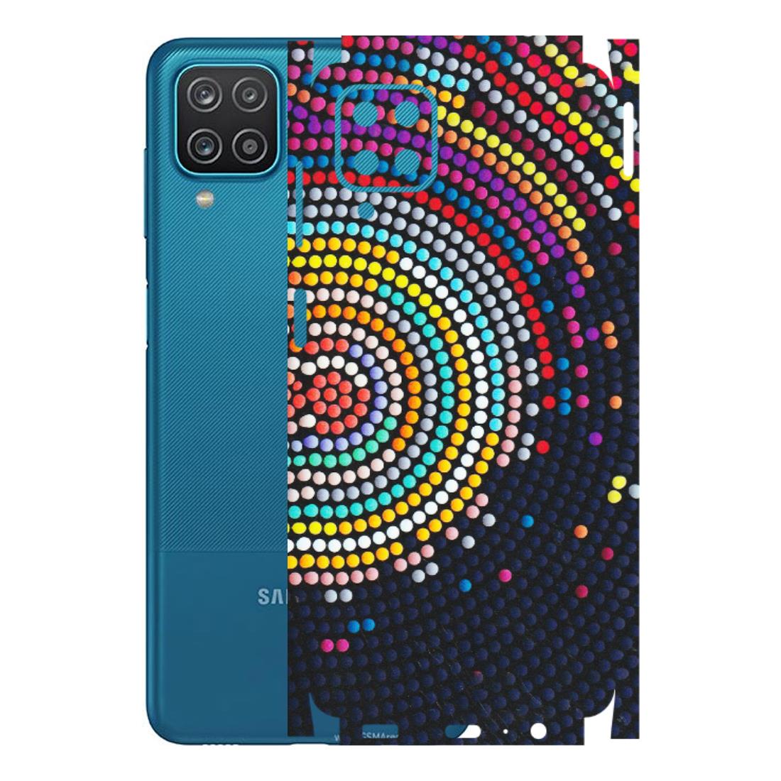 Samsung A/S Series Phone Skins (All Models) - Rainbow Dot Mandala - Matte Finish (M-97) Samsung Galaxy A12