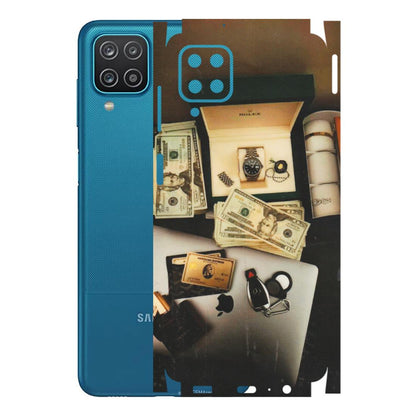 Samsung A/S Series Phone Skins (All Models) - Luxury Lifestyle - Transparent Finish (T-11) Samsung Galaxy A12