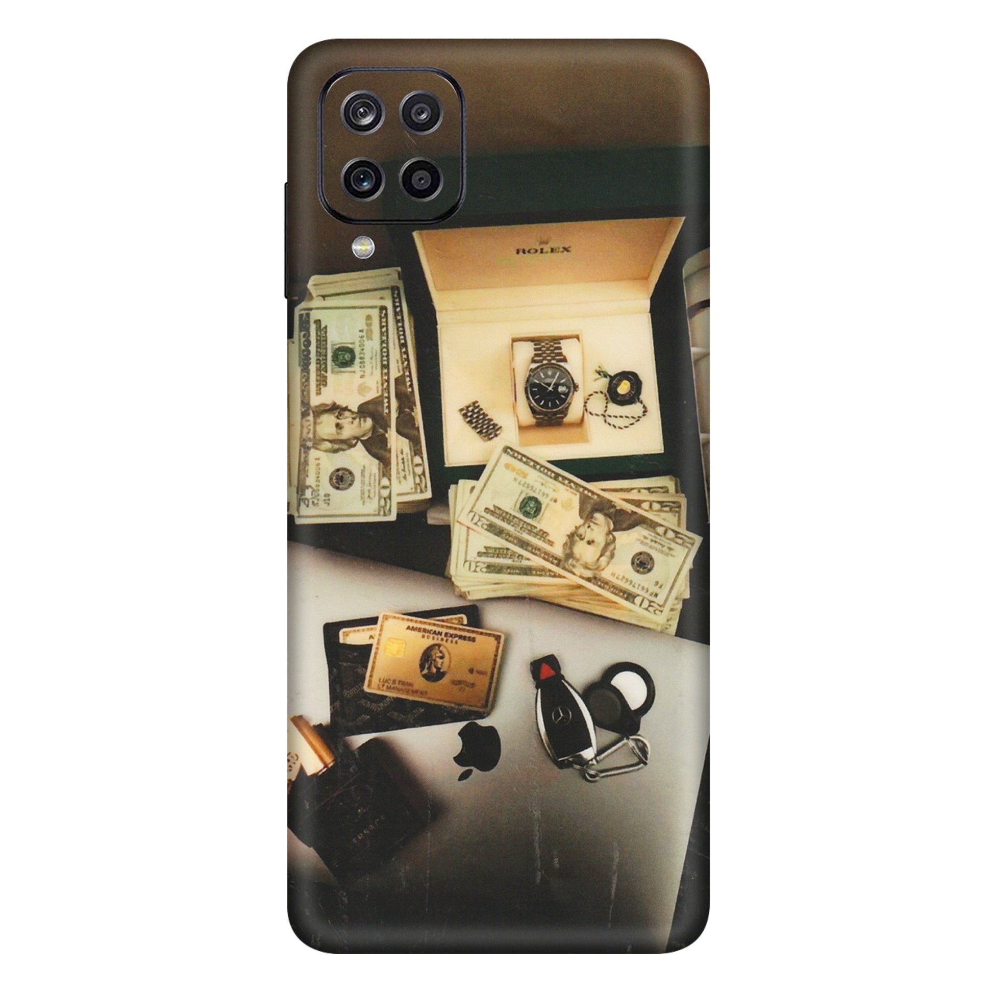 Samsung A/S Series Phone Skins (All Models) - Luxury Lifestyle - Transparent Finish (T-11) Samsung Galaxy A12