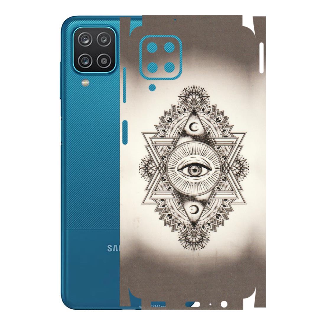 Samsung A/S Series Phone Skins (All Models) - Illuminati Great Eye - Transparent Finish (T-14) Samsung Galaxy A12