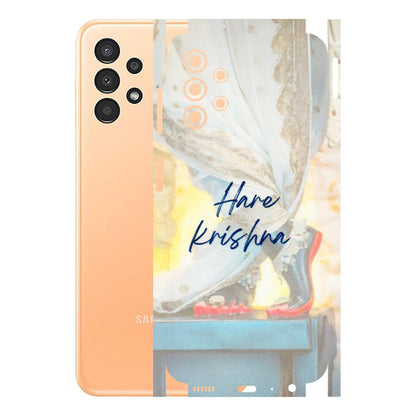 Samsung A/S Series Phone Skins (All Models) - Hare Krishna - 3D Embossed Finish (L-03) Samsung Galaxy A13 4G