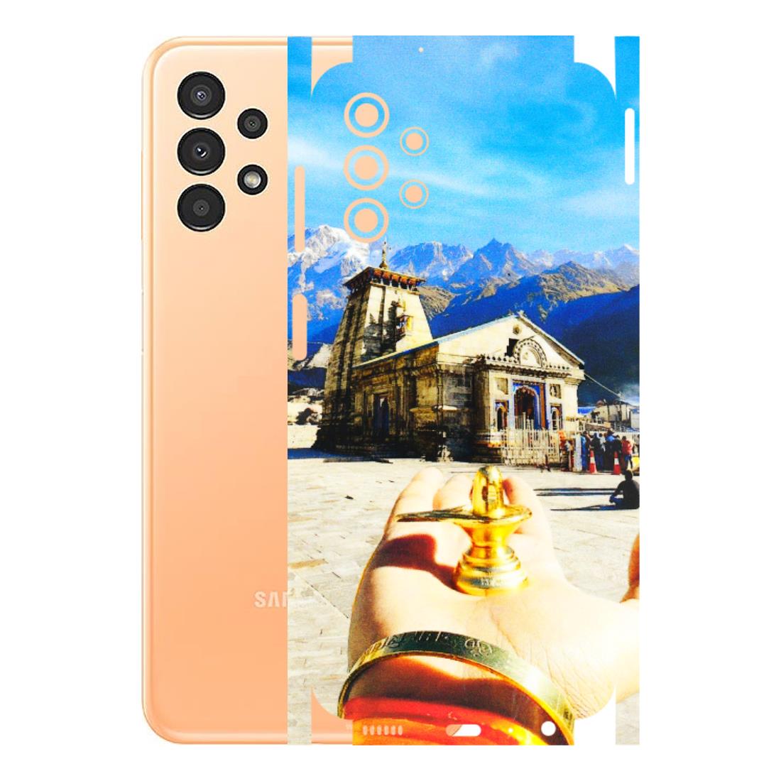 Samsung A/S Series Phone Skins (All Models) - Beauty of Kedarnath - 3D Embossed Finish (L-108) Samsung Galaxy A13 4G