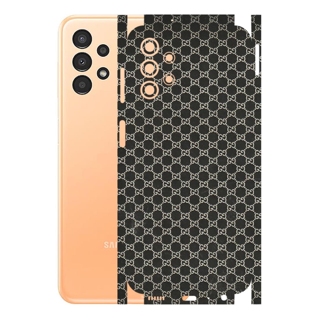 Samsung A/S Series Phone Skins (All Models) - Black G Print - 3D Embossed Finish (L-109) Samsung Galaxy A13 4G