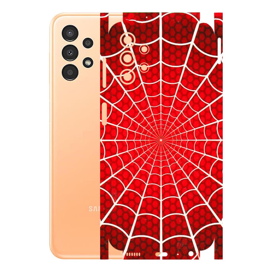 Samsung A/S Series Phone Skins (All Models) - Classic Spidey Web - 3D Embossed Finish (L-115) Samsung Galaxy A13 4G