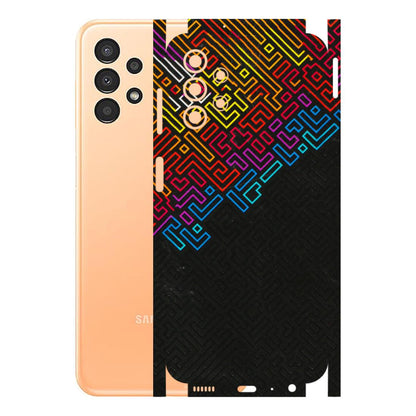 Samsung A/S Series Phone Skins (All Models) - Dotme Pattern Art - 3D Embossed Finish (L-121) Samsung Galaxy A13 4G