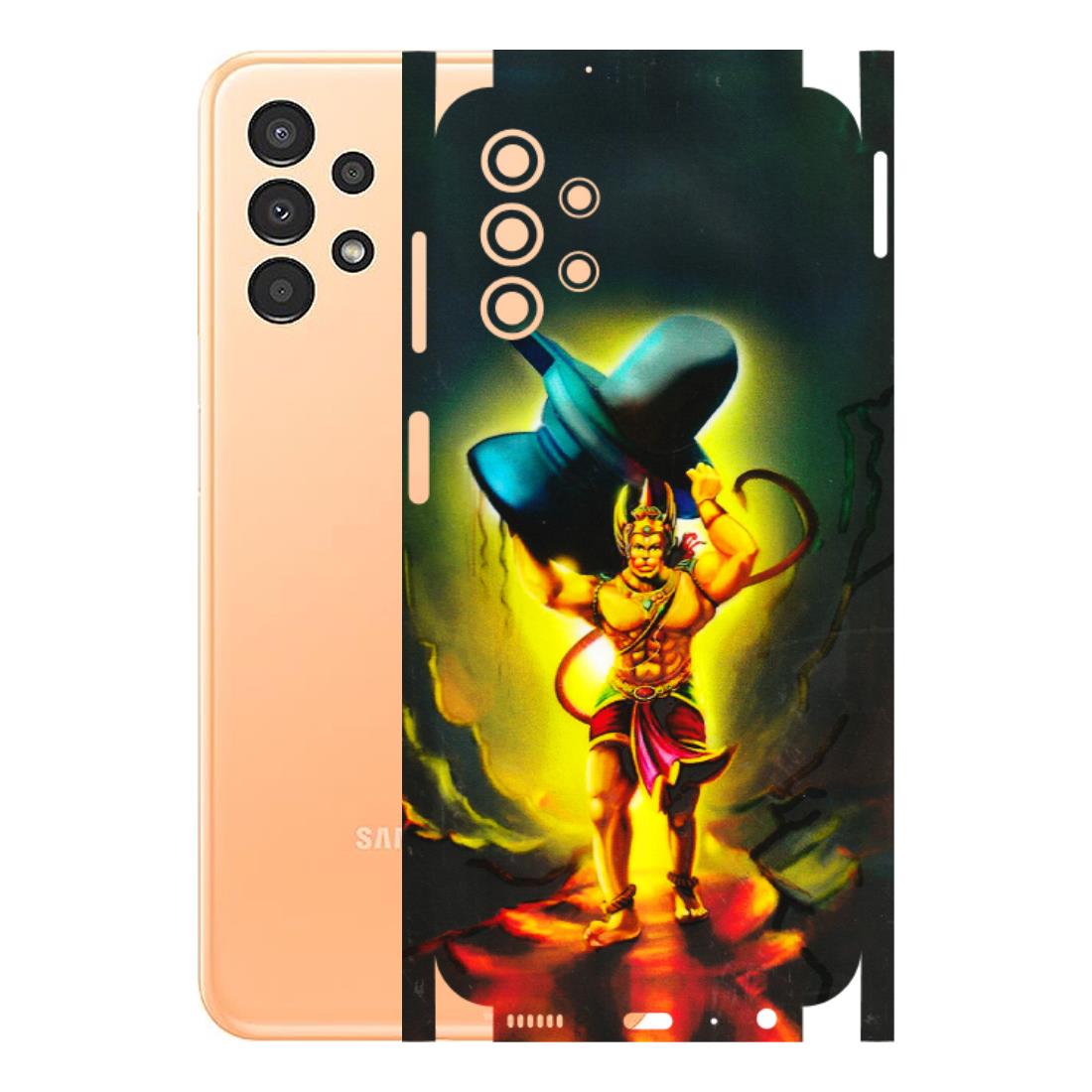 Samsung A/S Series Phone Skins (All Models) - Hanuman Ji - 3D Embossed Finish (L-128) Samsung Galaxy A13 4G
