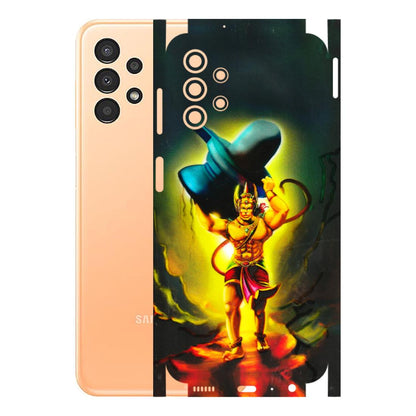 Samsung A/S Series Phone Skins (All Models) - Hanuman Ji - 3D Embossed Finish (L-128) Samsung Galaxy A13 4G