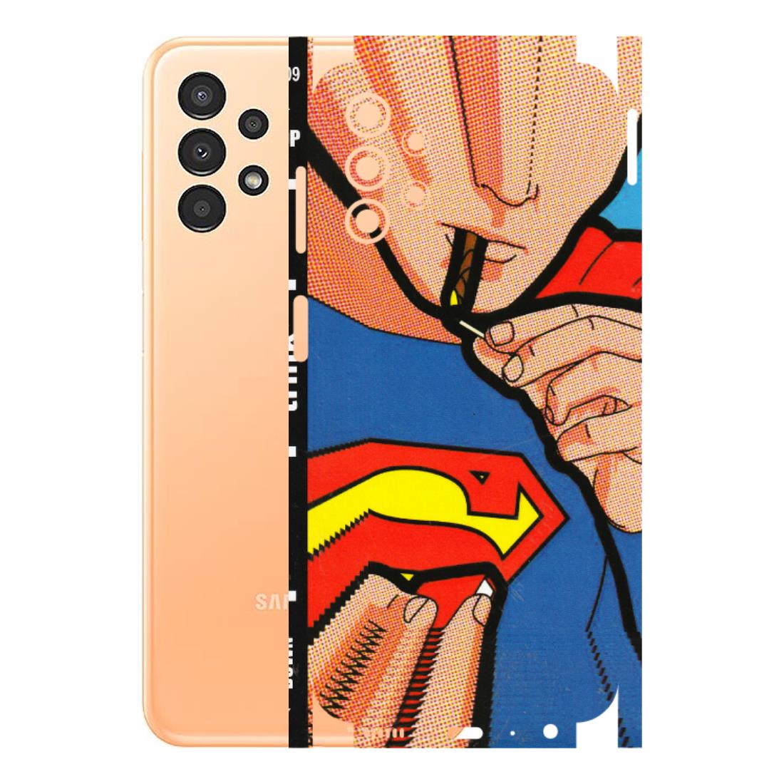 Samsung A/S Series Phone Skins (All Models) - Superman Sutta - 3D Embossed Finish (L-130) Samsung Galaxy A13 4G