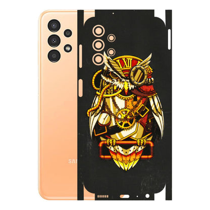 Samsung A/S Series Phone Skins (All Models) - Classy Smart Owl - 3D Embossed Finish (L-144) Samsung Galaxy A13 4G