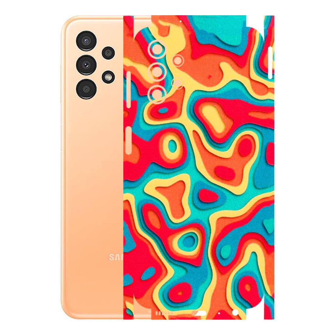 Samsung A/S Series Phone Skins (All Models) - Abstract Swirl - 3D Embossed Finish (L-150) Samsung Galaxy A13 4G