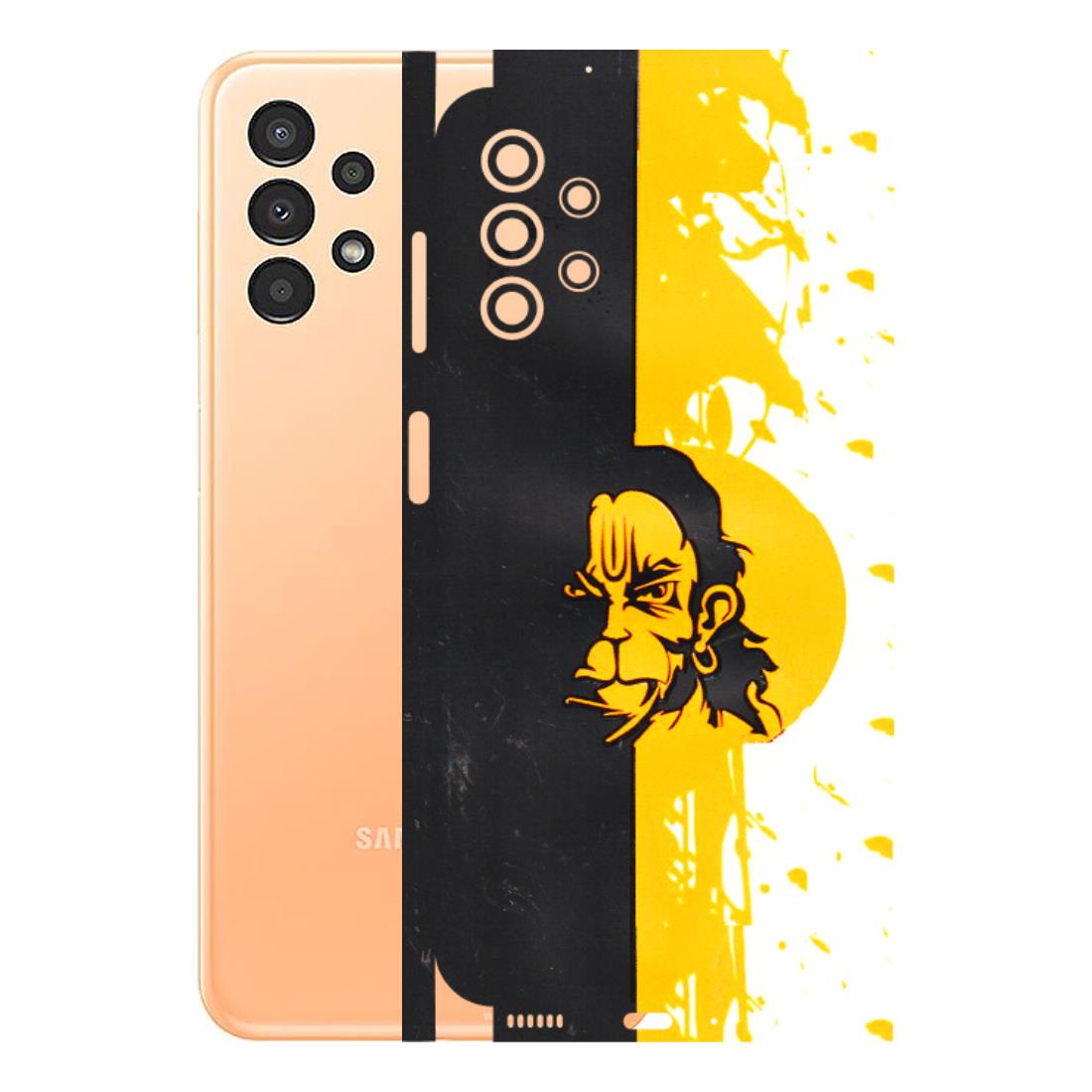 Samsung A/S Series Phone Skins (All Models) - Bajrangbali - 3D Embossed Finish (L-151) Samsung Galaxy A13 4G