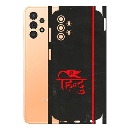 Samsung A/S Series Phone Skins (All Models) - Hindu Black - 3D Embossed Finish (L-153) Samsung Galaxy A13 4G