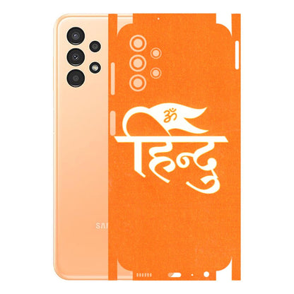 Samsung A/S Series Phone Skins (All Models) - Hindu Kesari - 3D Embossed Finish (L-154) Samsung Galaxy A13 4G