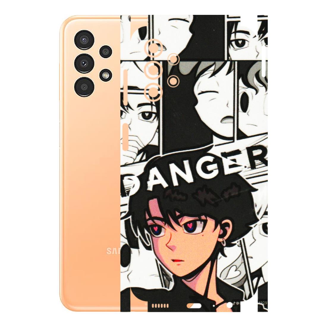 Samsung A/S Series Phone Skins (All Models) - Danger Anime - 3D Embossed Finish (L-155) Samsung Galaxy A13 4G