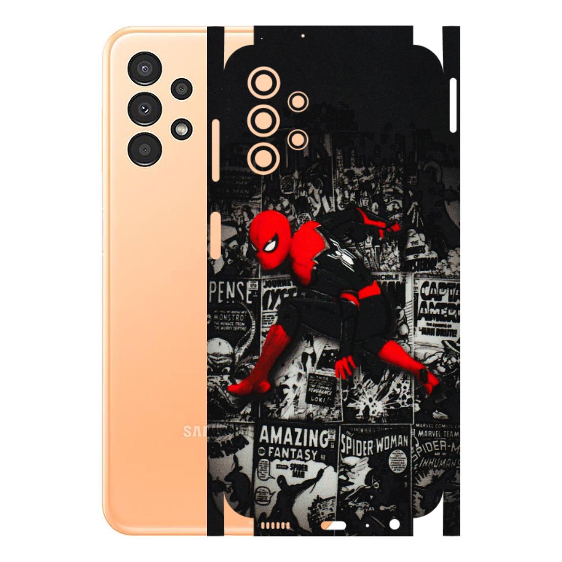 Samsung A/S Series Phone Skins (All Models) - SpiderMan New - 3D Embossed Finish (L-162) Samsung Galaxy A13 4G
