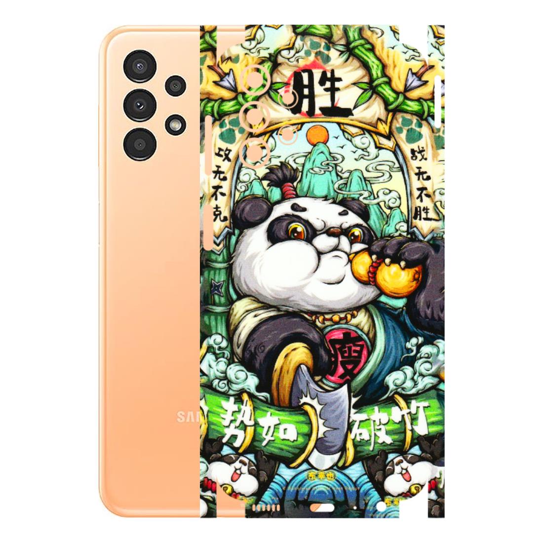 Samsung A/S Series Phone Skins (All Models) - Royal Rich Panda - 3D Embossed Finish (L-170) Samsung Galaxy A13 4G