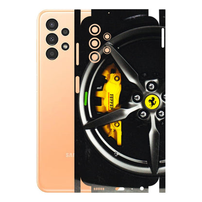 Samsung A/S Series Phone Skins (All Models) - Ferrari Wheel Alloy - 3D Embossed Finish (L-173) Samsung Galaxy A13 4G